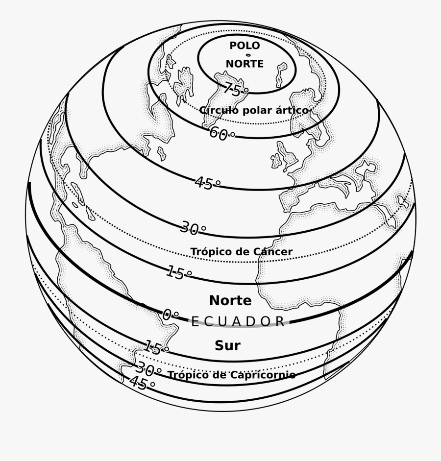 Geography Clipart Latitude - Relation Between Geography And Mathematics, Transparent Clipart