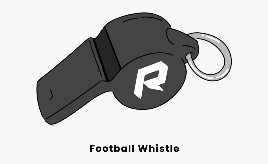 Football Whistle - Illustration, Transparent Clipart