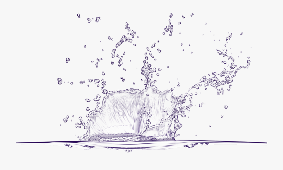 #water #pour #pouring #splash #splatter #foreground - Jet D Eau Png, Transparent Clipart