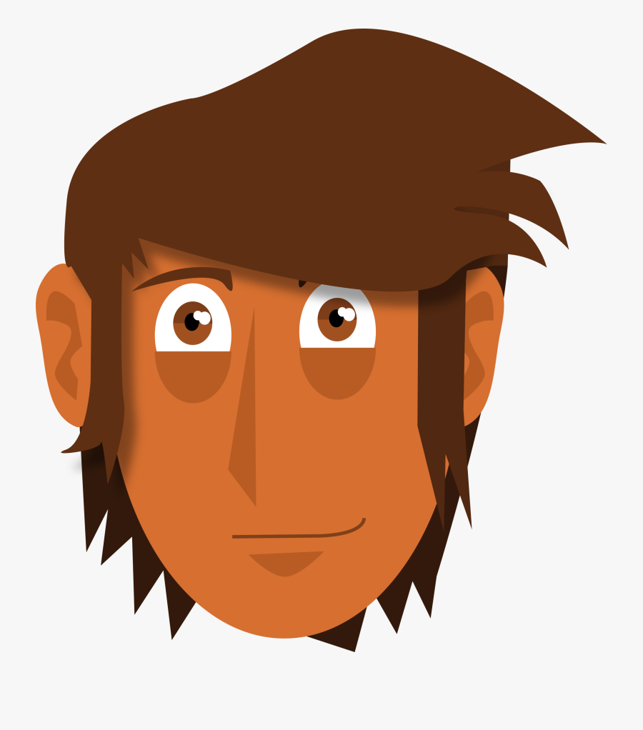 Of A Guy Big - Cartoon, Transparent Clipart