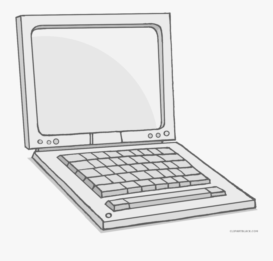 Laptop Clipart Closed Laptop - Clipart Transparent Background Laptop Png, Transparent Clipart