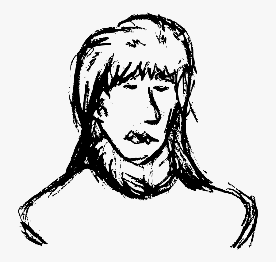 Female Face - Clip Art, Transparent Clipart