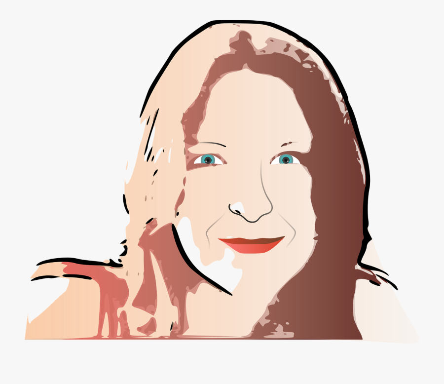 Female Woman Girl Face Pink Png Image Clipart , Png - Clip Art, Transparent Clipart