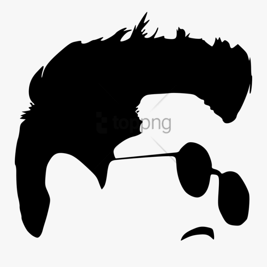 Free Png Download Sunglasses Silhouette Png Images - Face With Sunglasses Png, Transparent Clipart