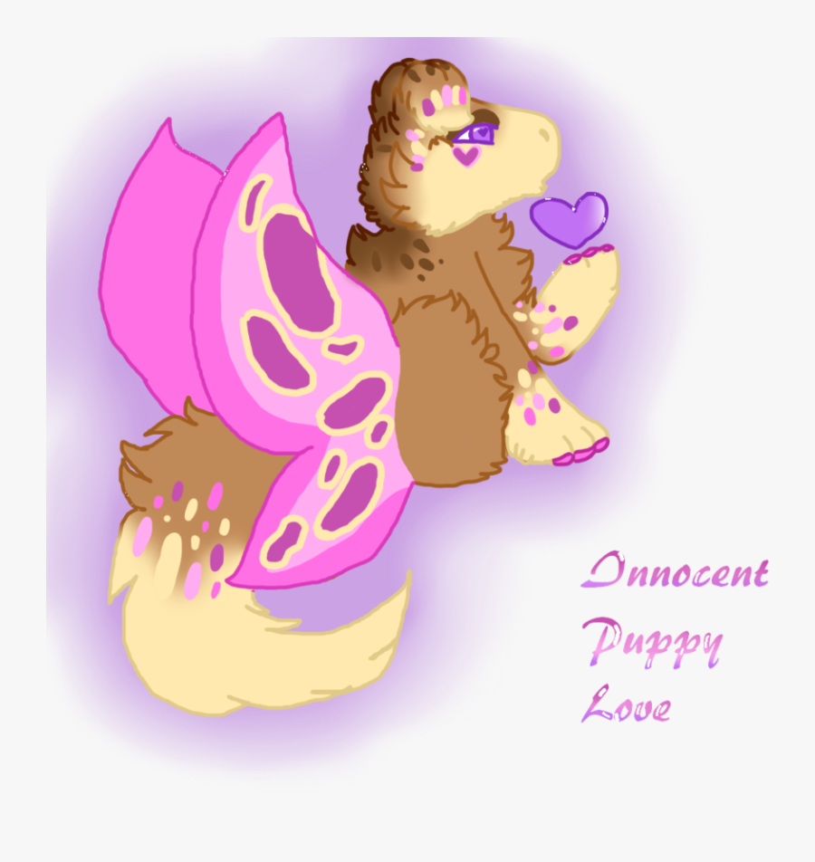 Innocent Puppy Love Flaptor - Cartoon, Transparent Clipart