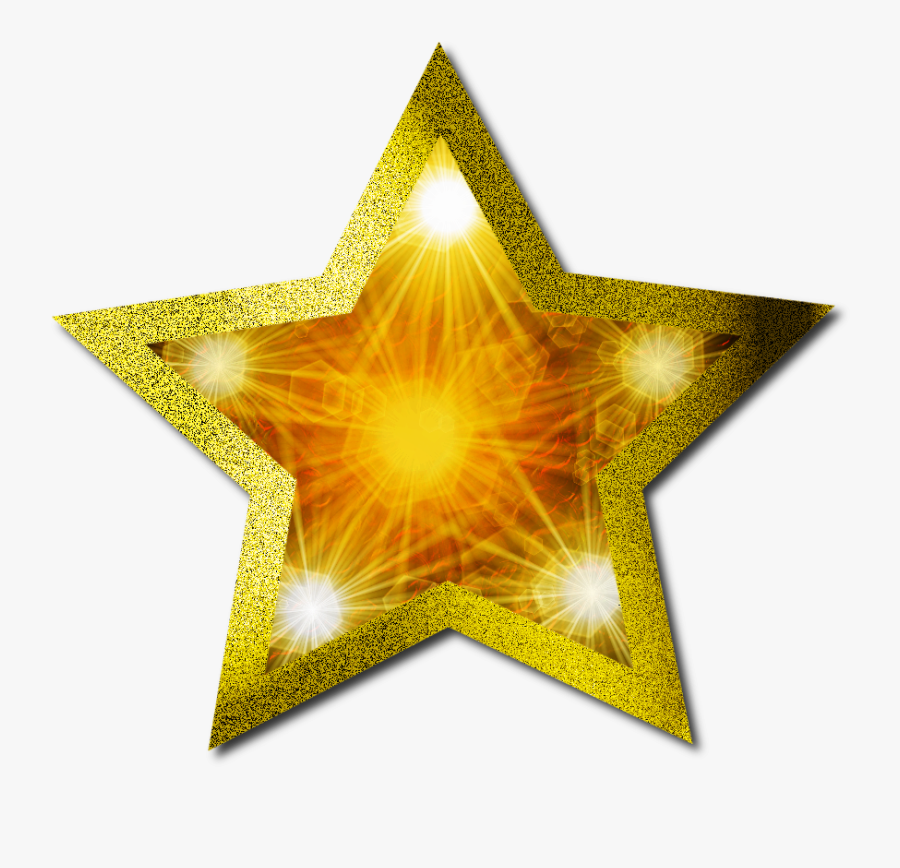 Download Christmas Gold Star Png Clipart For Designing - Christmas Star Clipart, Transparent Clipart