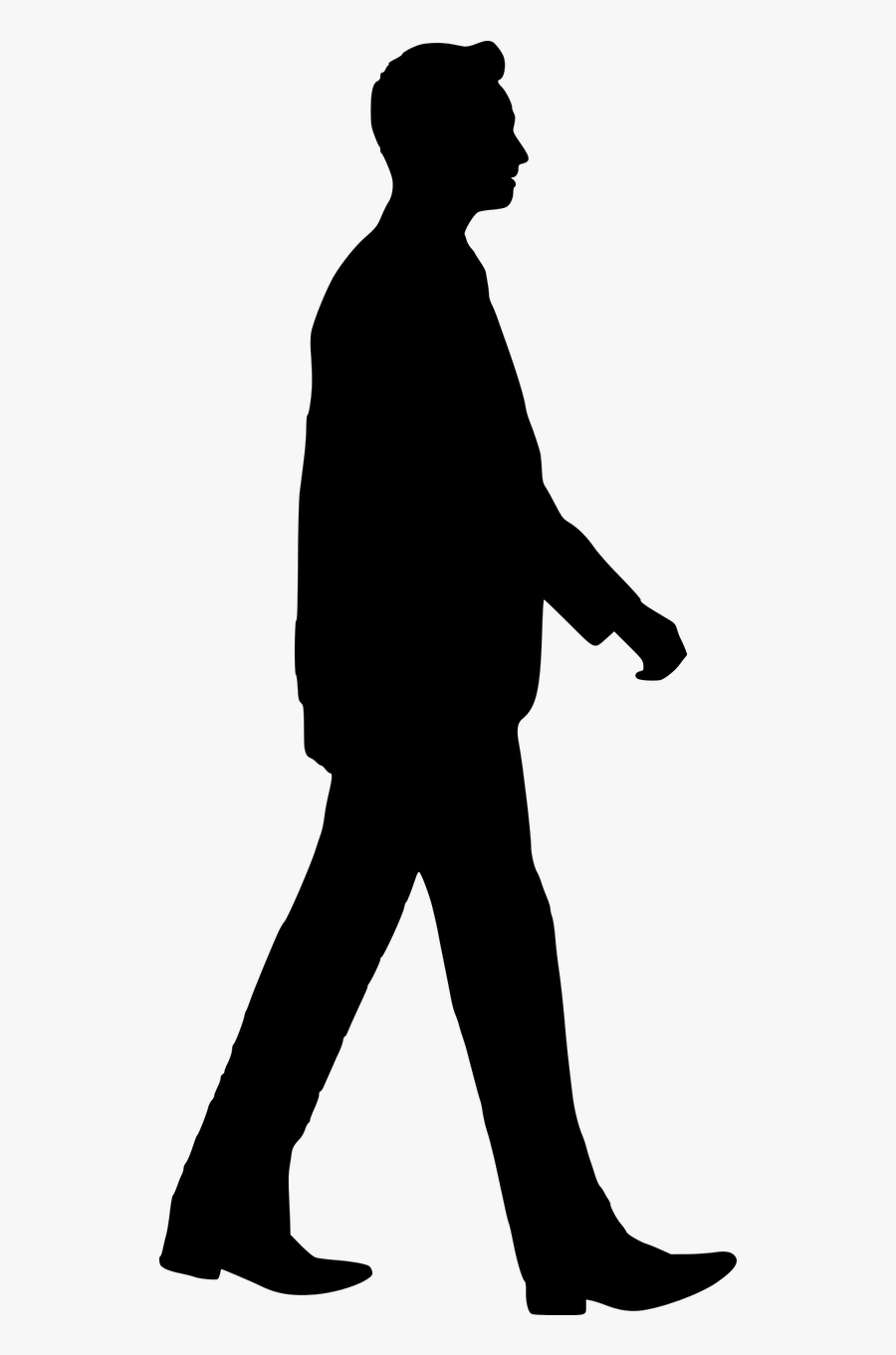 Human Silhouette SVG