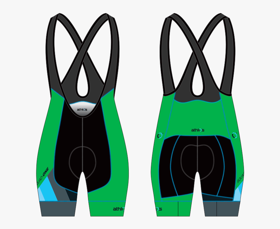 Squad One Bib Short Women Clipart , Png Download - Diving Equipment, Transparent Clipart