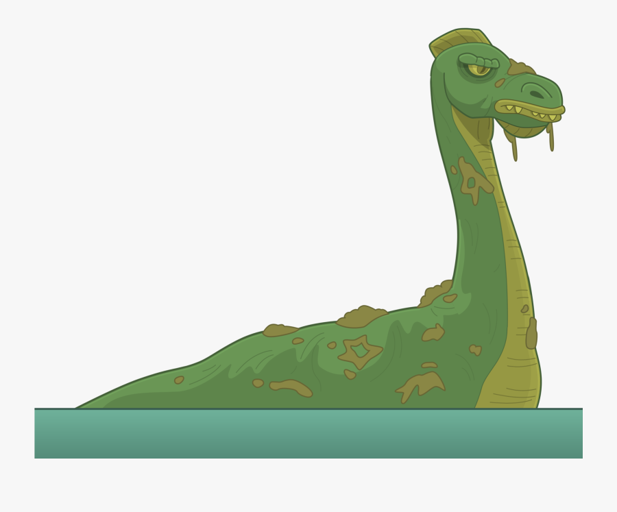 Transparent Loch Ness Monster Clip Art - Illustration, Transparent Clipart