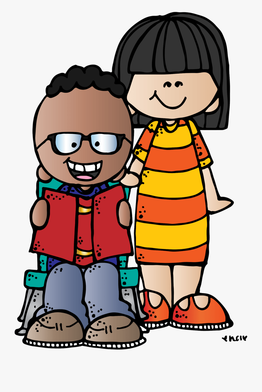 Back To School Reading Clipart - Melonheadz Clipart, Transparent Clipart