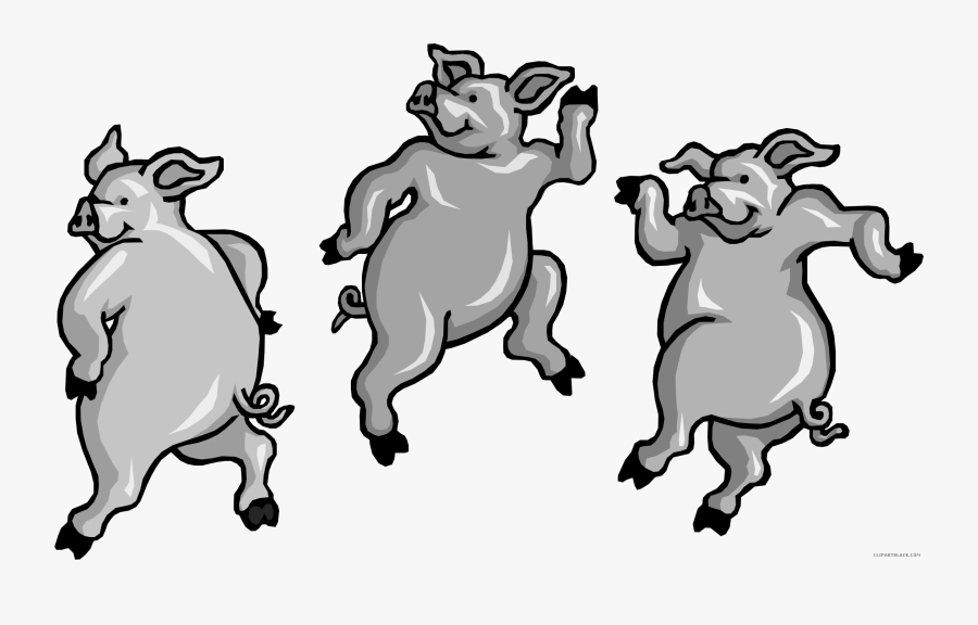 Pig High Quality Clipart Clipartblackcom Pig High Quality - Three Little Pigs Png, Transparent Clipart