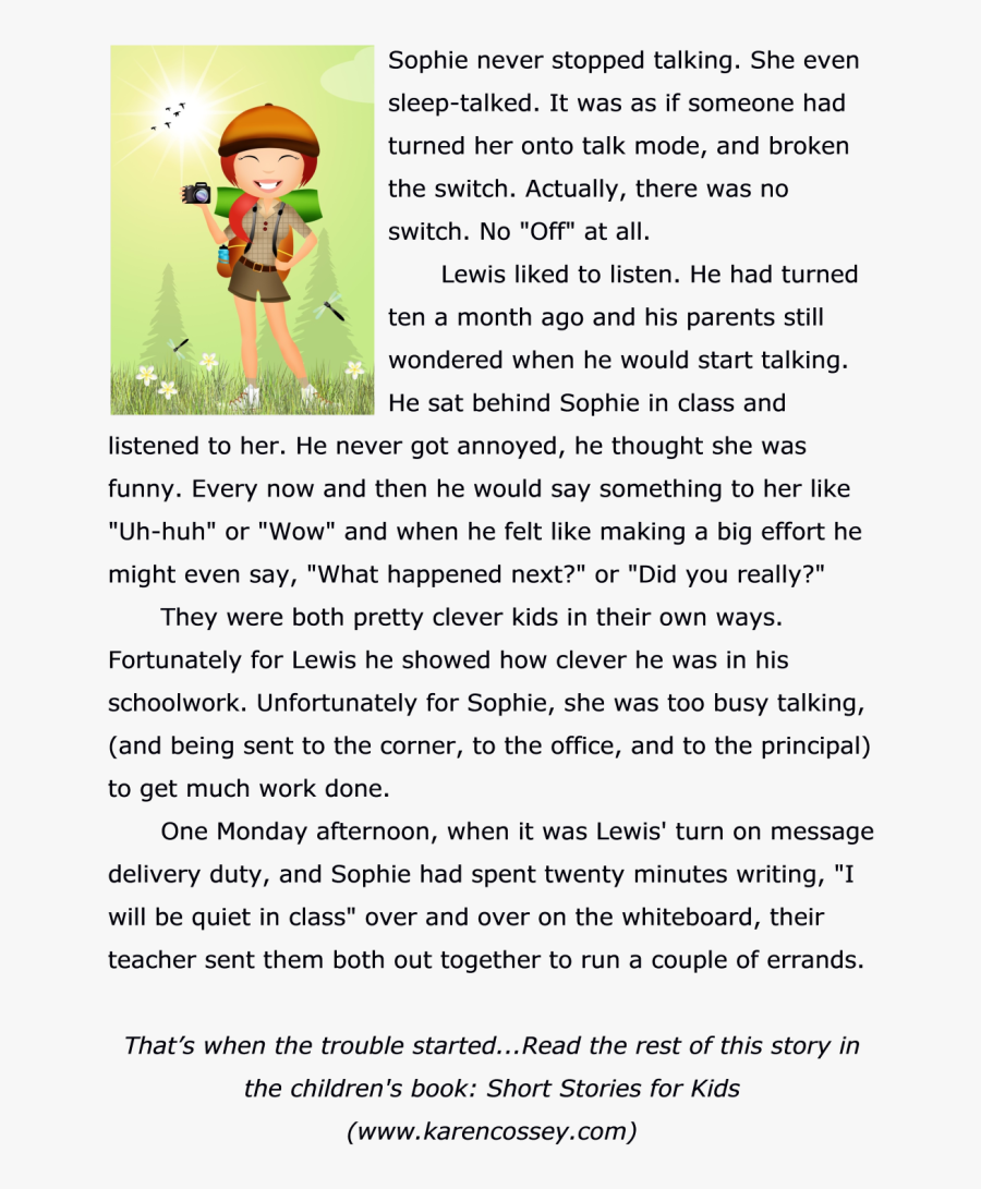 Free Stories For Kids - Philosophy, Transparent Clipart