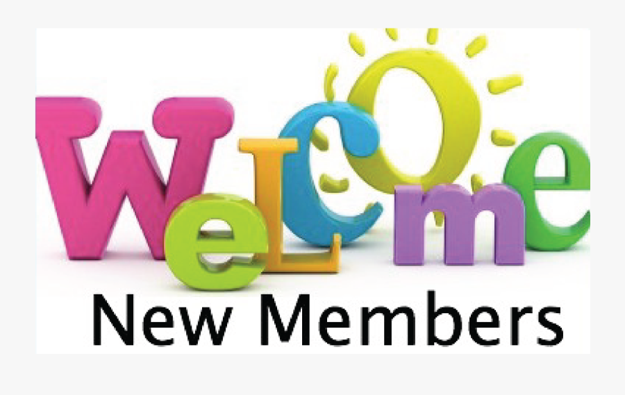 Members Cliparts - Welcome New Group Members, Transparent Clipart