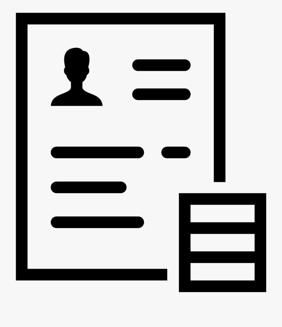 Cv Png - Cv Icon Png, Transparent Clipart