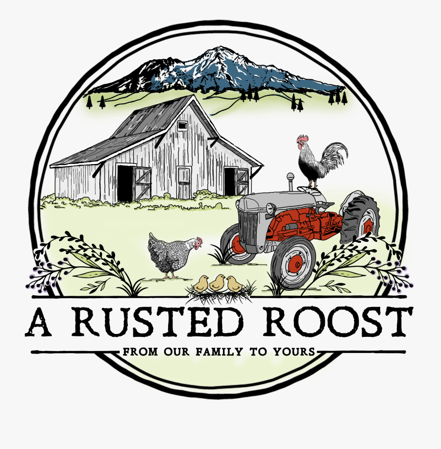 A Rusted Roost Logo Color Final - Cartoon, Transparent Clipart