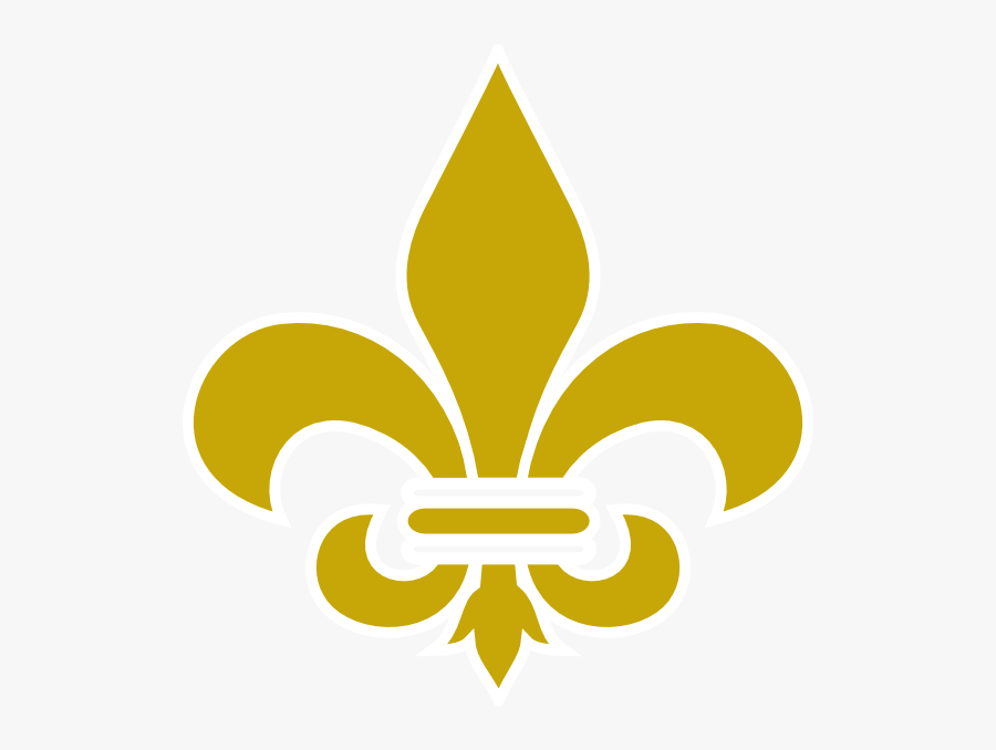 Breton Nobleman Follower Of Setvi - Fleur De Lis Gold, Transparent Clipart