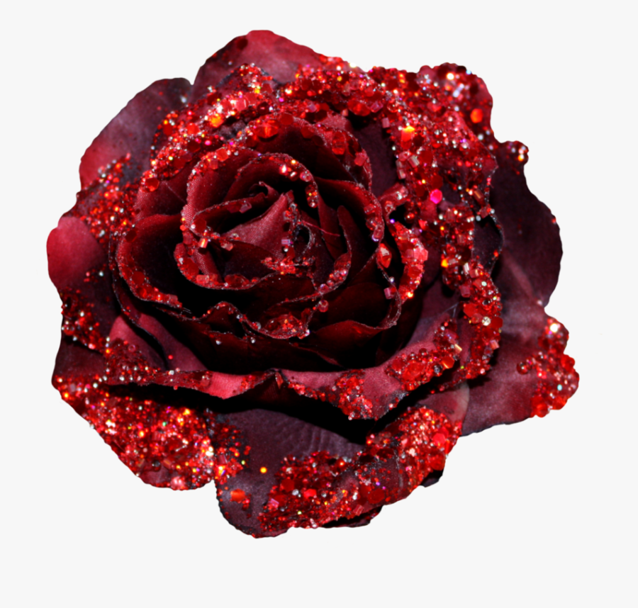 Rose Clip Art Grannysatticstock - Glitter Roses Png, Transparent Clipart