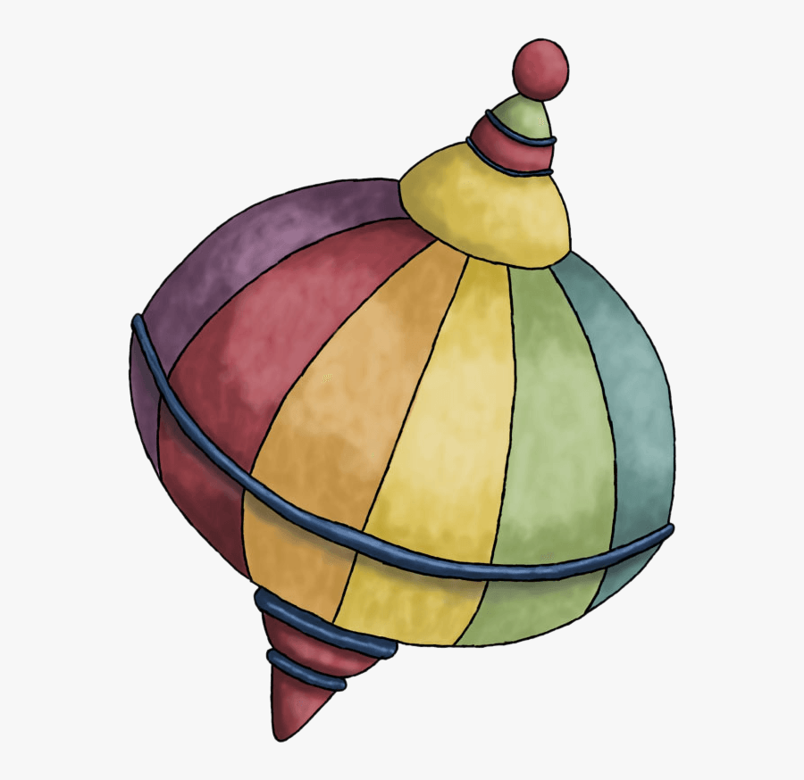 Animated Spinning Top Clipart - Transparent Spinning Top Png, Transparent Clipart
