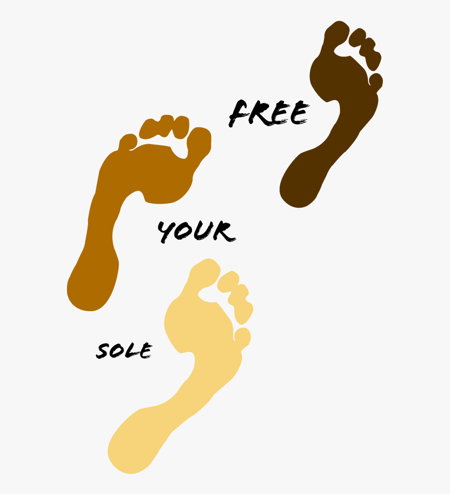 Free Your Sole, Transparent Clipart