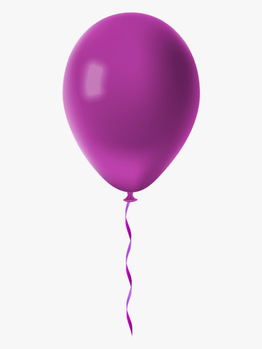 Free Balloon Clipart - Purple Balloon Transparent, Transparent Clipart