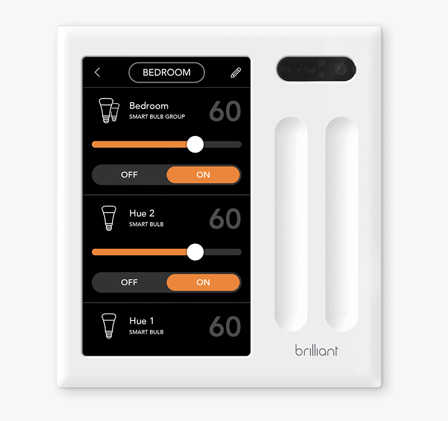 Brilliant & Philips Hue - Smartphone, Transparent Clipart