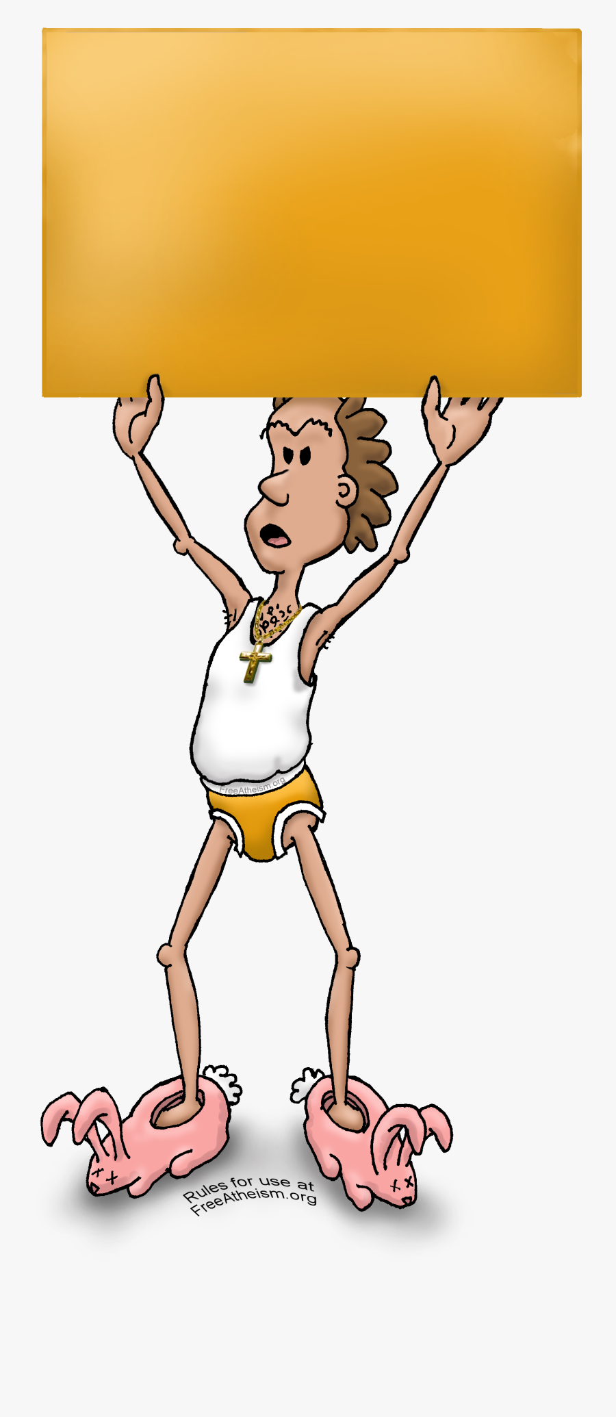 Standing Guy Poster - Cartoon, Transparent Clipart