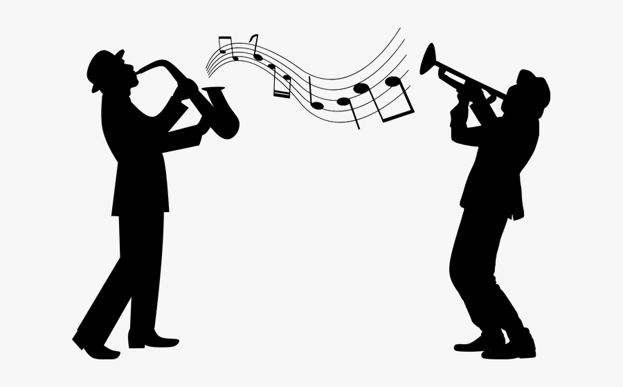 Jazz Band, Transparent Clipart
