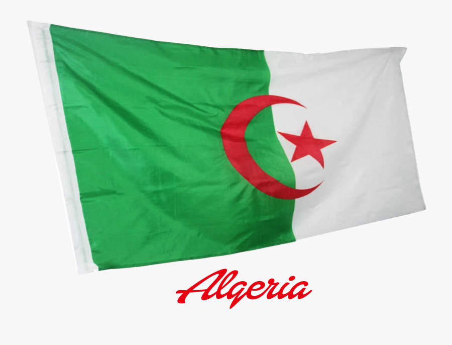 Algeria Flag Png Clipart - Flag, Transparent Clipart