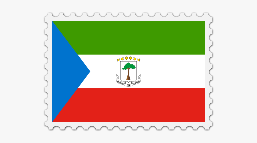 Equatorial Guinea Flag - Equatorial Guinea Coat Of Arms, Transparent Clipart