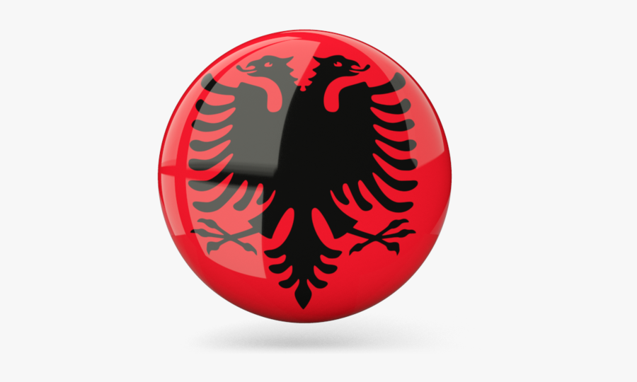 Albania Flag Image Hd, Transparent Clipart