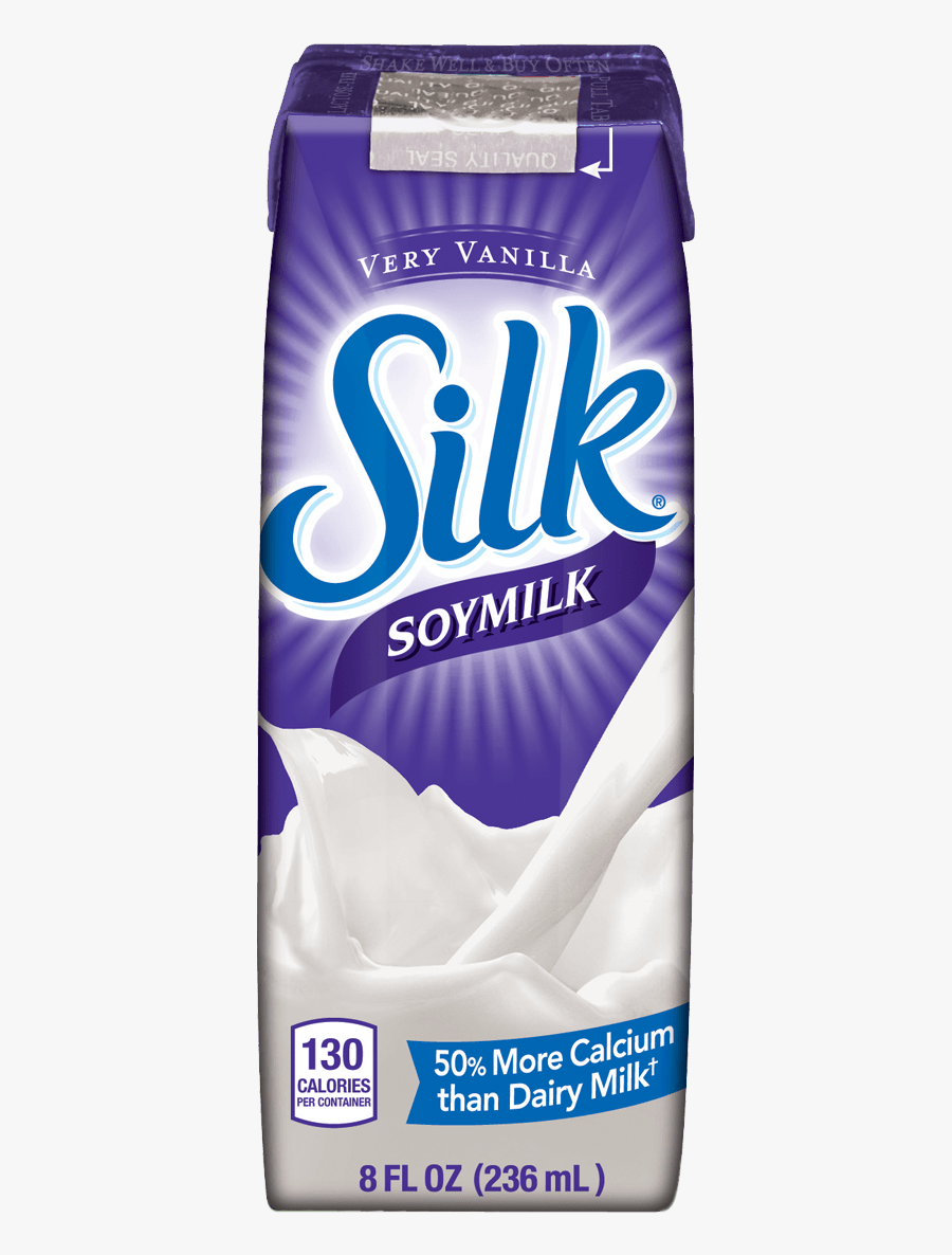 Silk Individual Soy Milk, Transparent Clipart