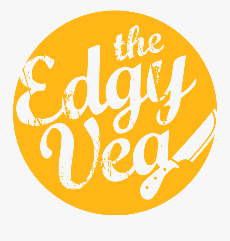 The Edgy Veg - Edgy Veg Logo, Transparent Clipart