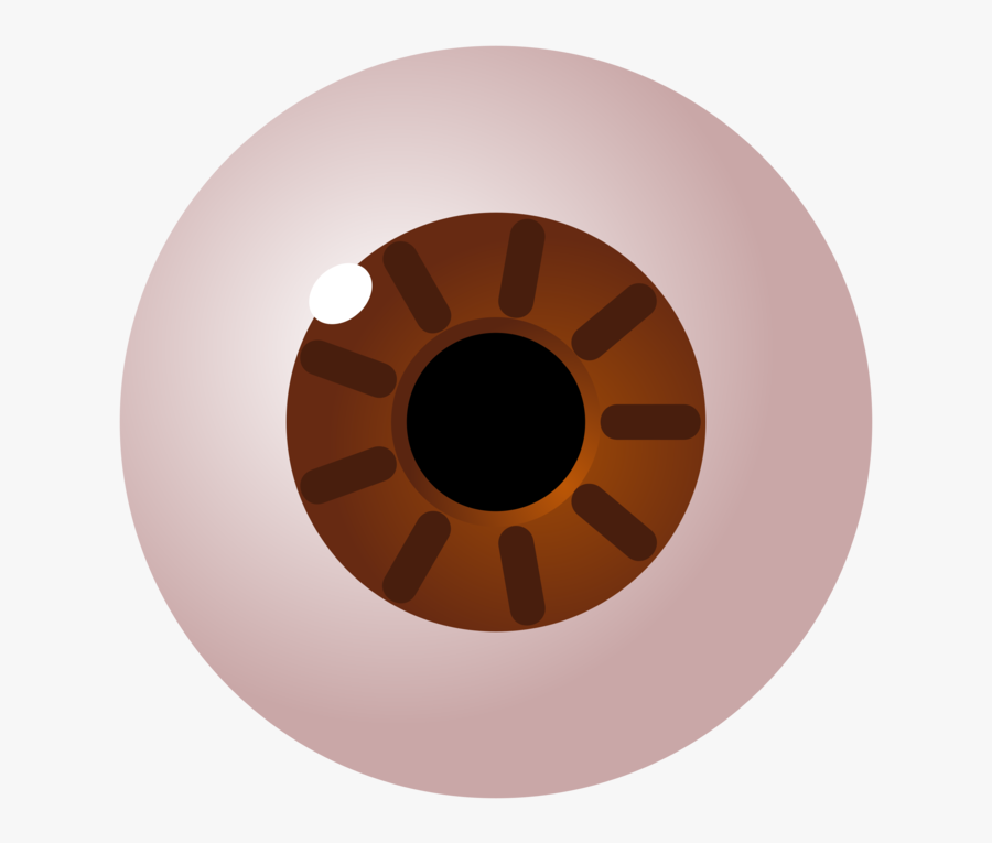 Wheel,brown,eye - Circle, Transparent Clipart