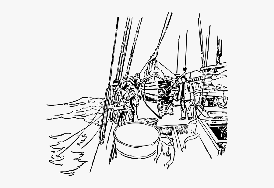 Fishing From The Rail Png Images - Fishing Clip Art, Transparent Clipart