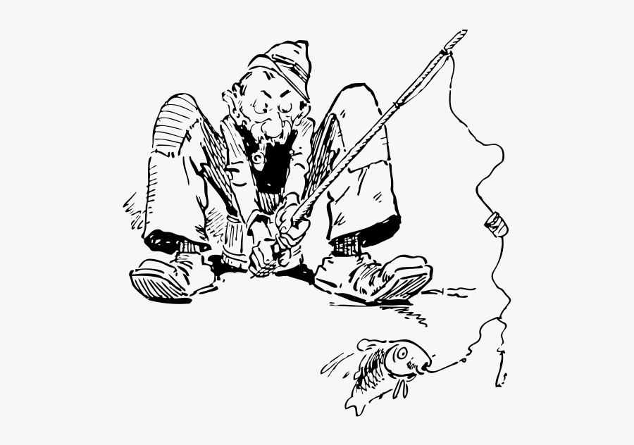 Fishing Png Images - Fishing Line Drawings, Transparent Clipart