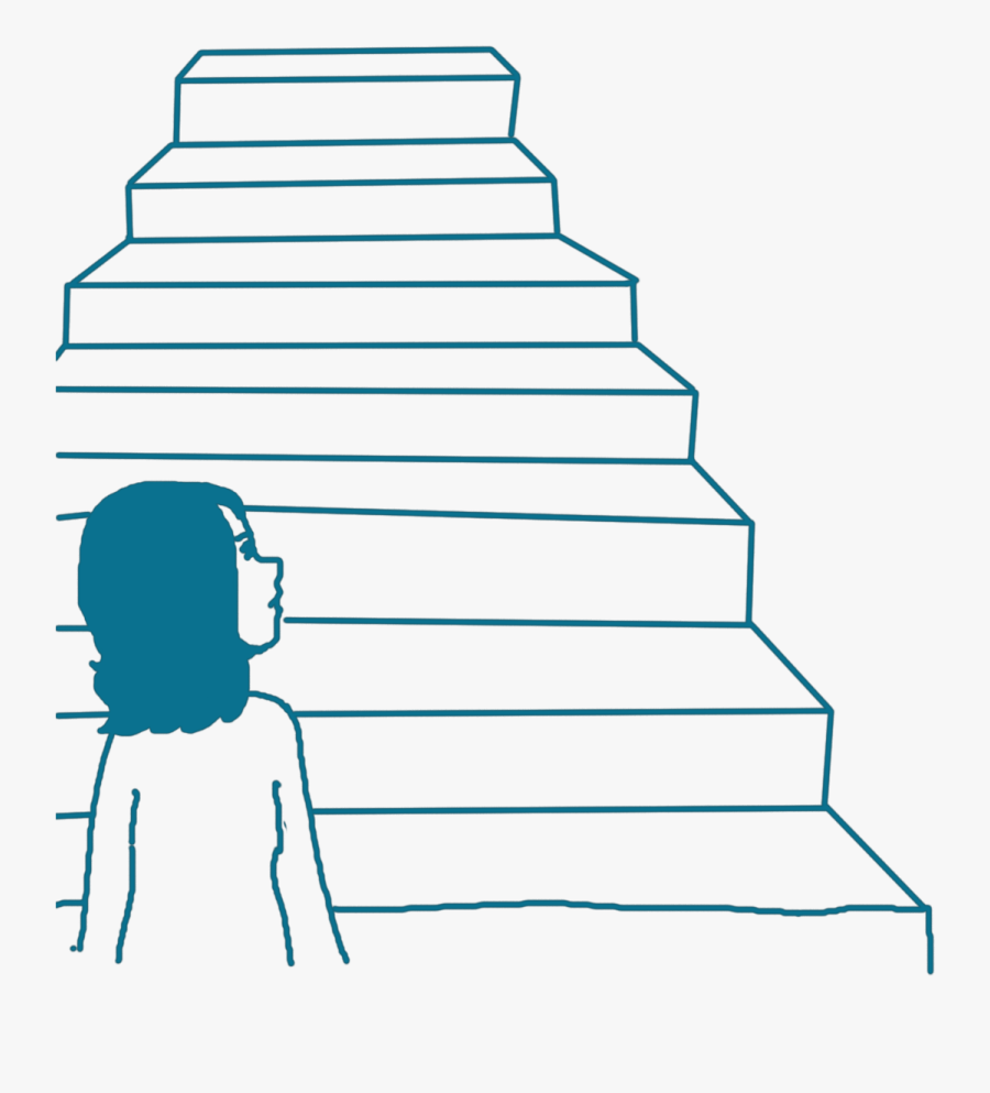 Clip Art Goals Stairs, Transparent Clipart