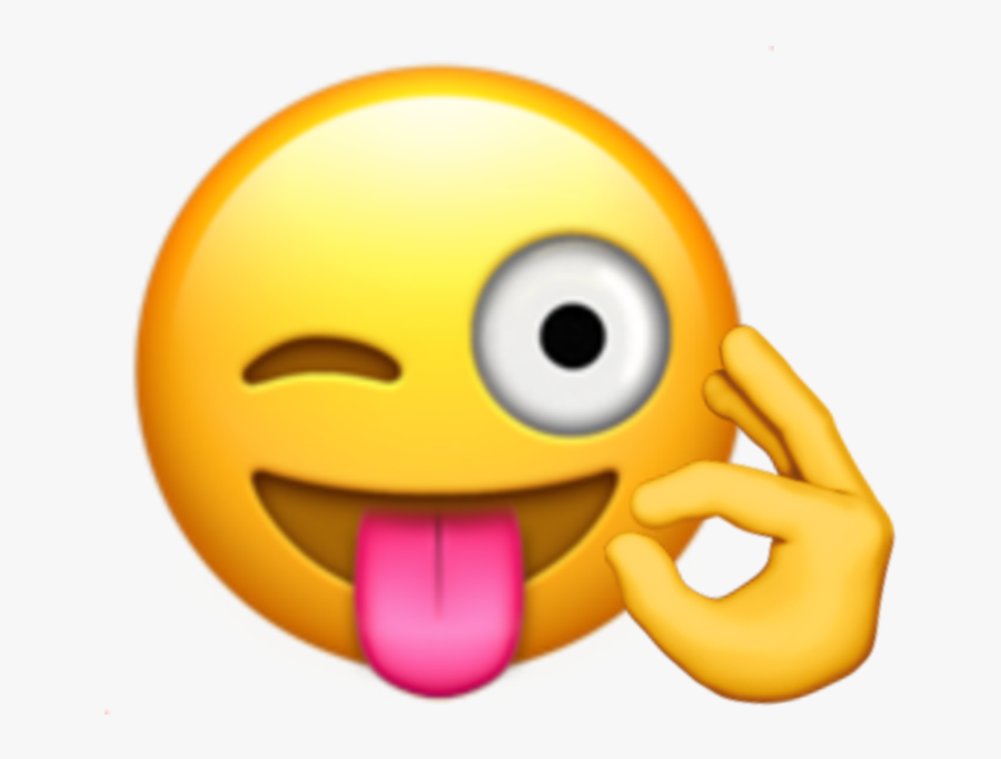 #emoji #customemoji #crazyemoji #okemoji #ok #crazy - 😜 Stickers, Transparent Clipart
