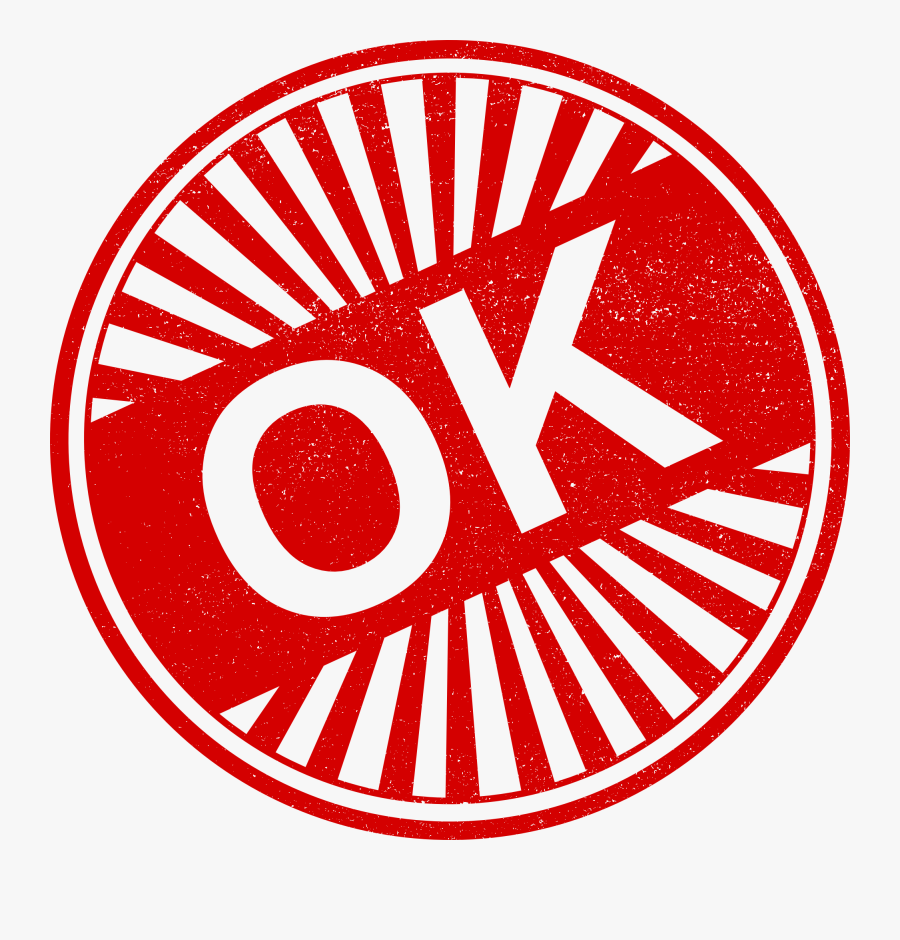 Ok Png Transparent Images - Ok Stamp Transparent Background, Transparent Clipart