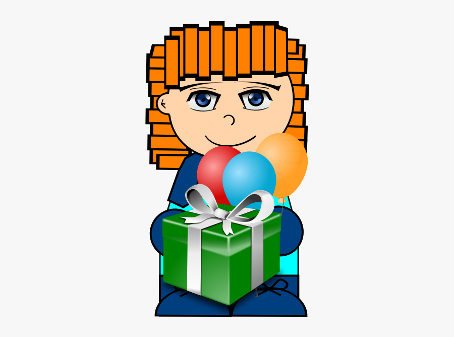 Cartoon Mom - Present Clip Art, Transparent Clipart