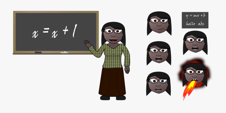 Teacher, Transparent Clipart