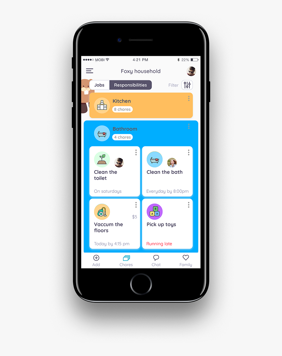 Chore App For Adults - Chores For Money App, Transparent Clipart