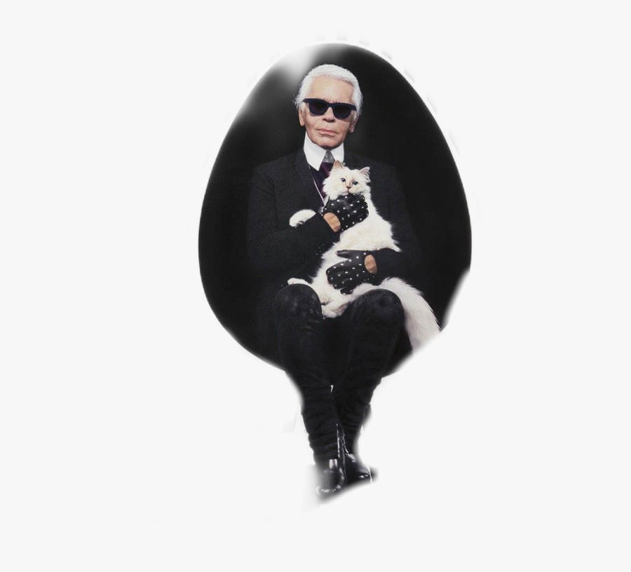 Karl Lagerfeld Et Choupette, Transparent Clipart