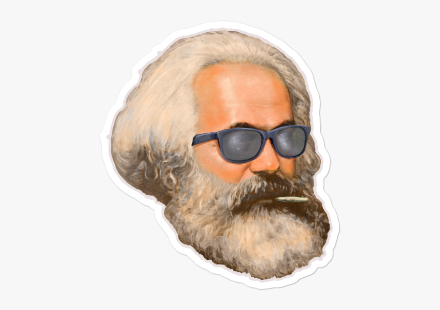 Portrait Of Karl Marx (1818-93) C.1970 (chromolitho), Transparent Clipart