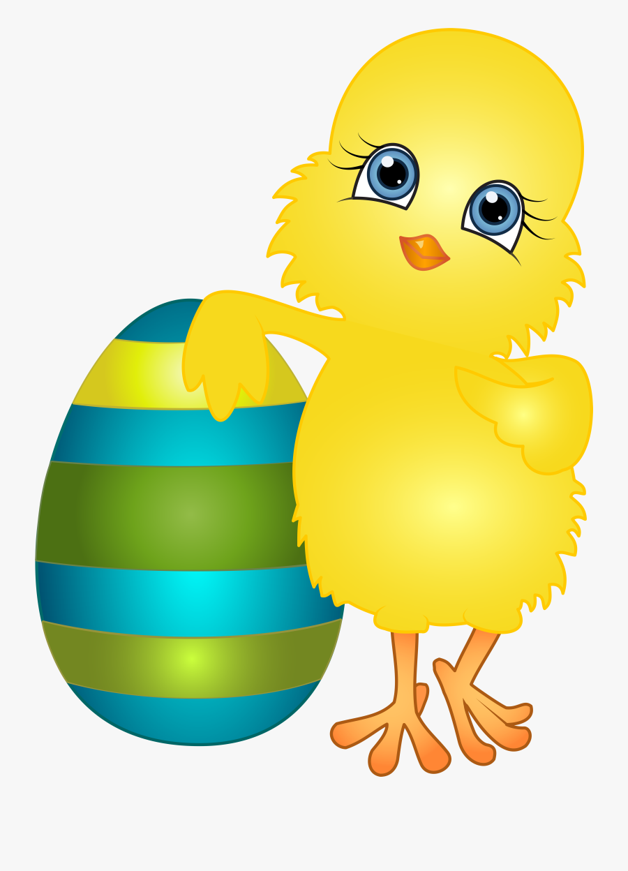 Easter With Egg Png, Transparent Clipart