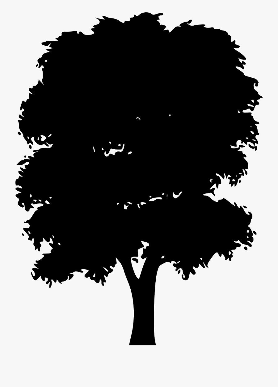 Png Vector Tree Silhouette, Transparent Clipart