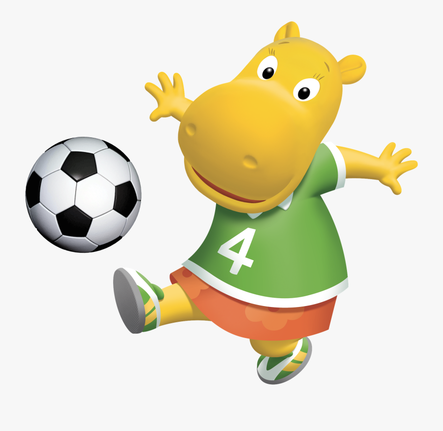 Image The Backyardigans Tasha - Tasha Backyardigans Playing Soccer, Transparent Clipart