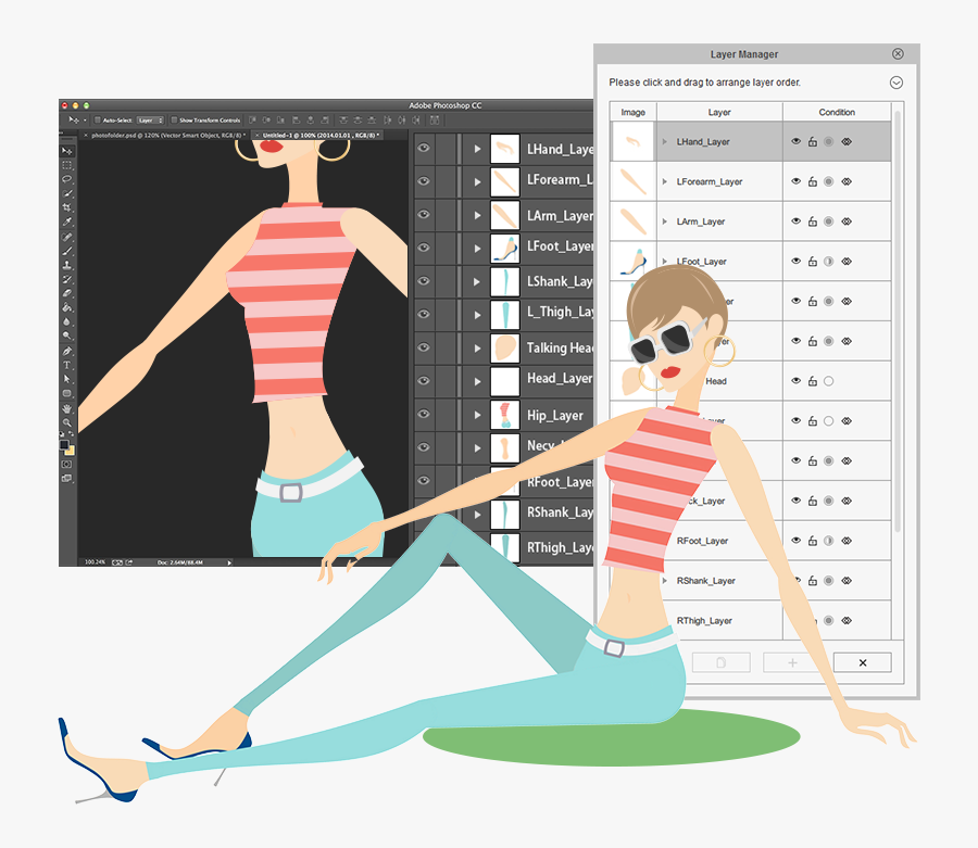 Advanced D Crazytalk Pipeline - Illustration, Transparent Clipart