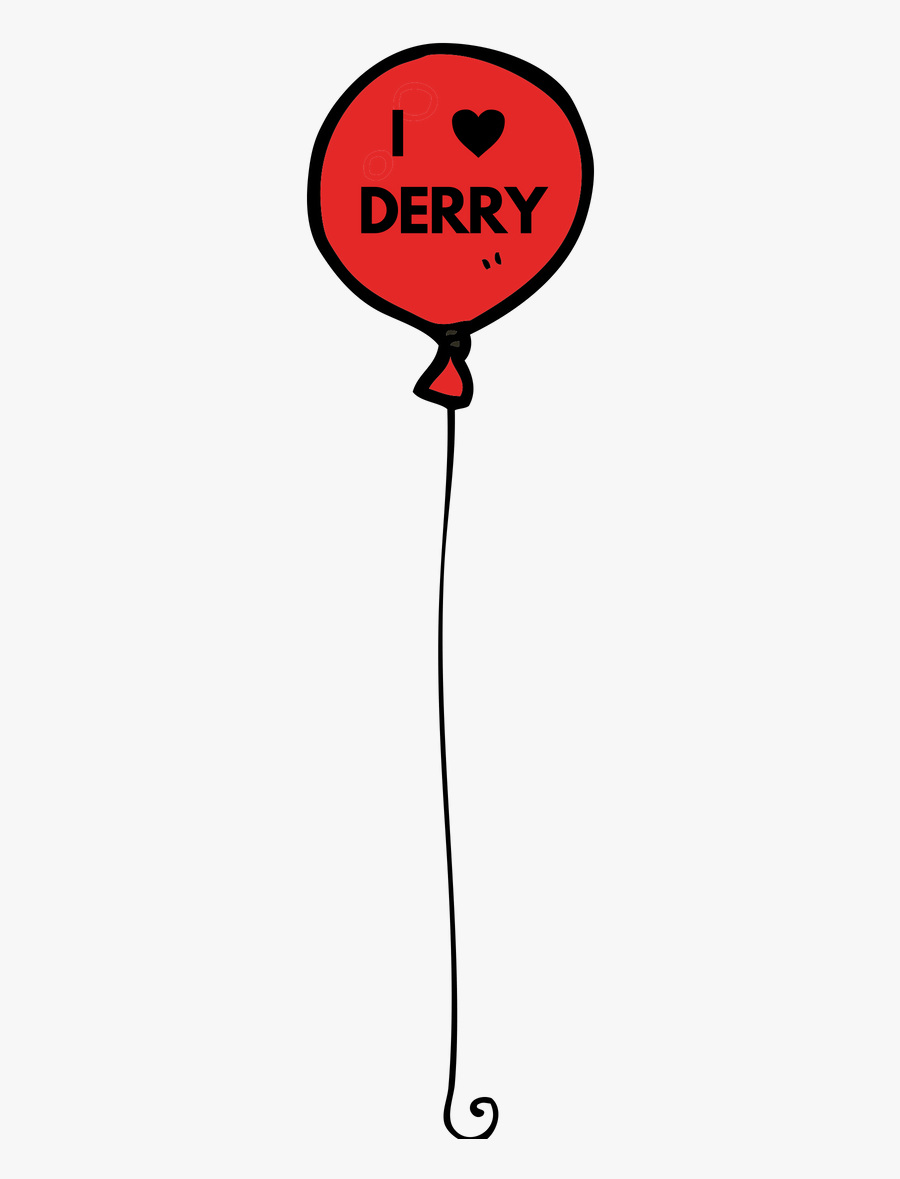 Constant Readers Balloon - Love Derry Balloon Transparent, Transparent Clipart