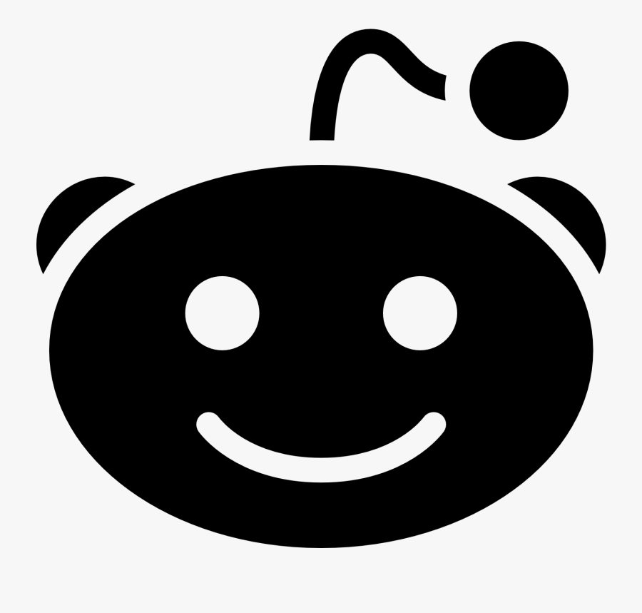 Reddit Logo Png Download Smiley - Reddit Icon Svg, Transparent Clipart
