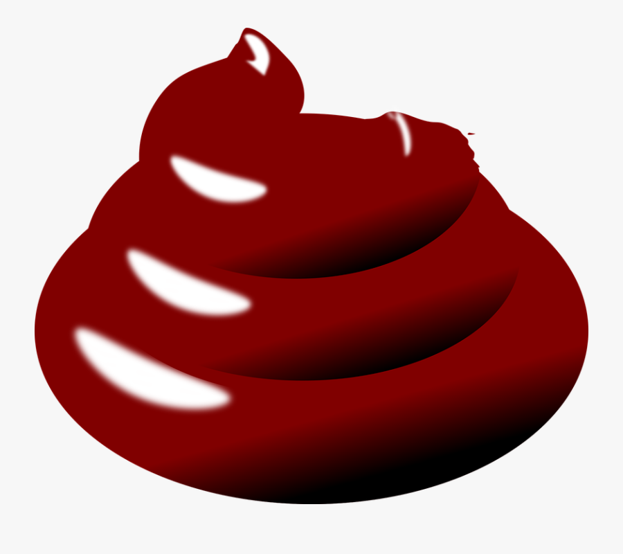 Red Shit, Transparent Clipart